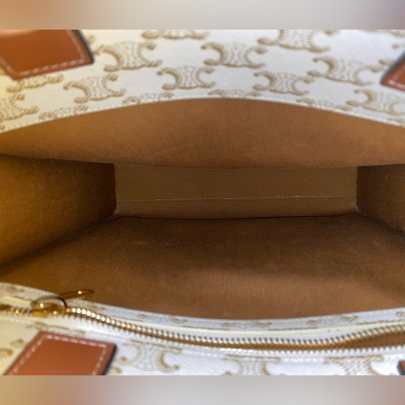 Celine Triomphe Small Vertical Cabas Bag - Picture 6 of 10